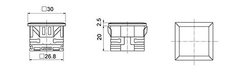 BL Square Flat