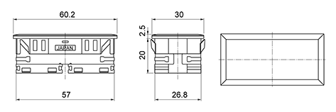 BL Rectangle Flat
