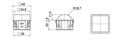 CL Square Dome