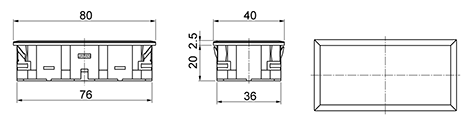 CL Rectangle Flat