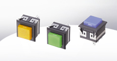 RH Super Miniature Lighted Pushbutton Switch